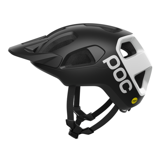 Casque VTT POC CULARIS Noir/Blanc Matt Logo