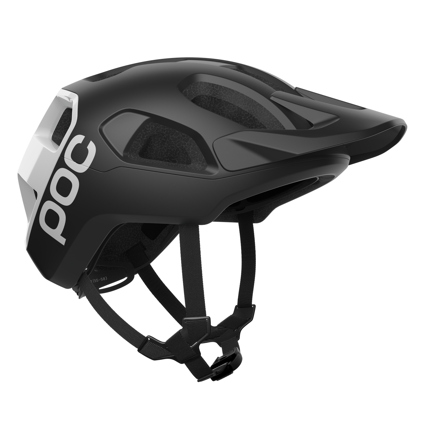 Casque VTT POC CULARIS Noir/Blanc Matt Logo