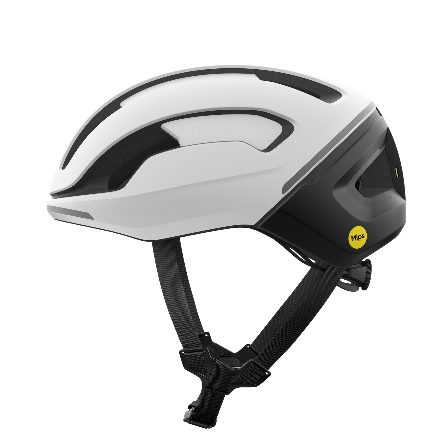 Casque Route POC OMNE BEACON MIPS Blanc/Noir Matt