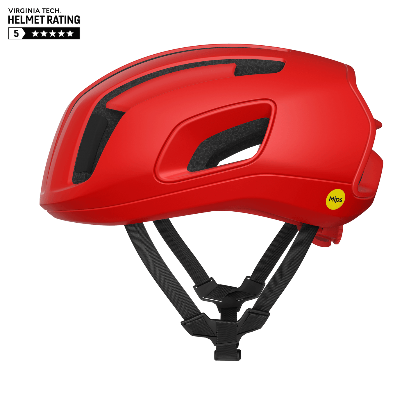 Casque Route POC CYTAL MIPS Rouge Matt