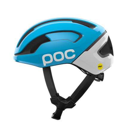 Casque Route POC OMNE BEACON MIPS Bleu/Blanc
