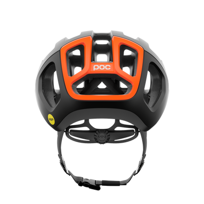 Casque Route POC VENTRAL AIR MIPS Noir/Orange Fluo Matt