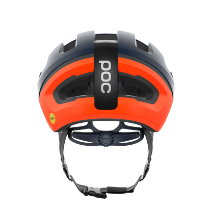 Casque Route POC OMNE AIR MIPS Marine/Orange Matt