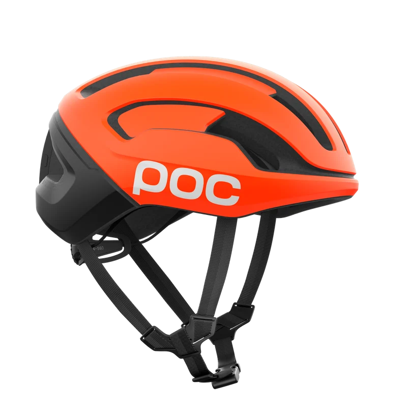Casque Route POC OMNE BEACON MIPS Orange/Noir Matt