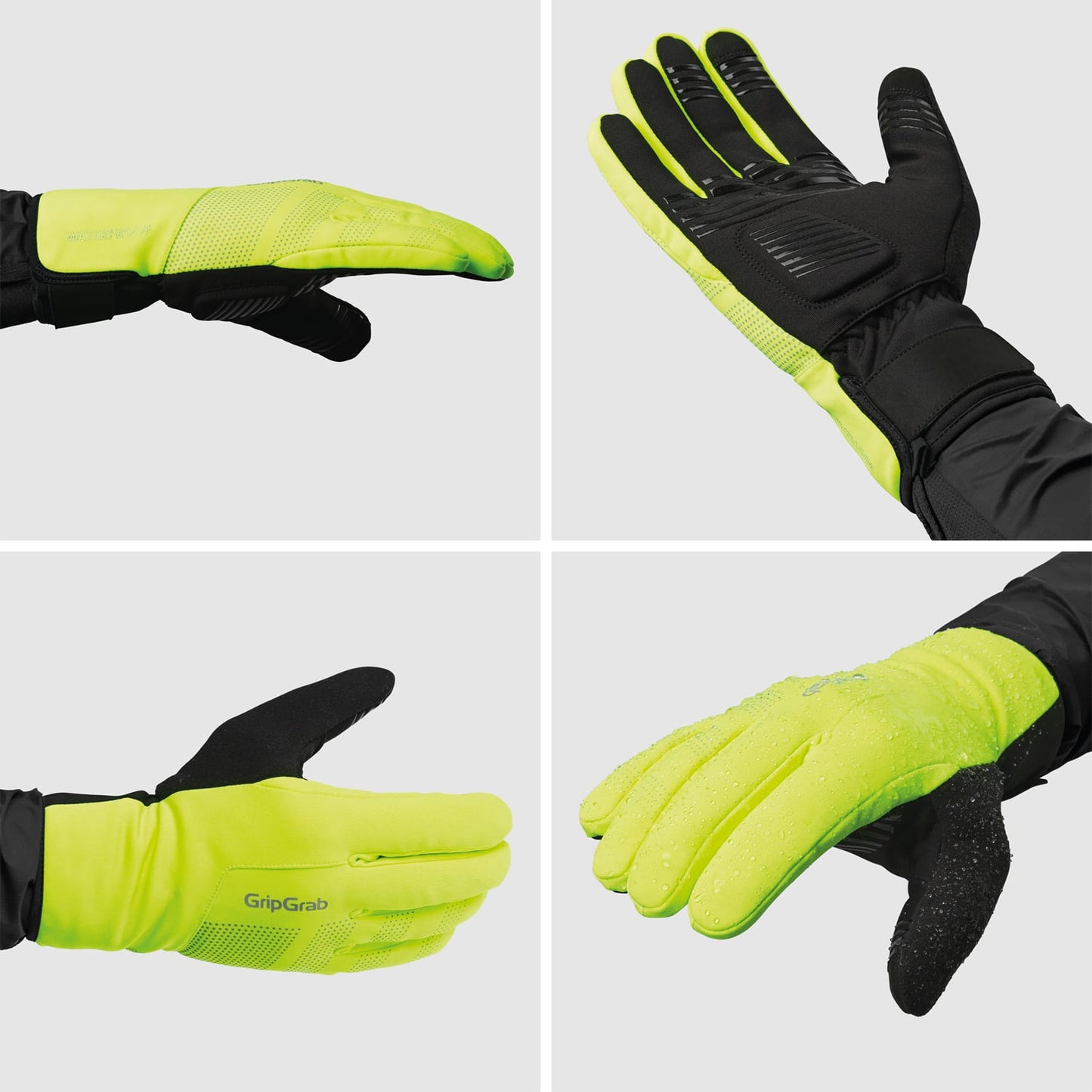 Gants GRIPGRAB RIDE 2 WATERPROOF Jaune