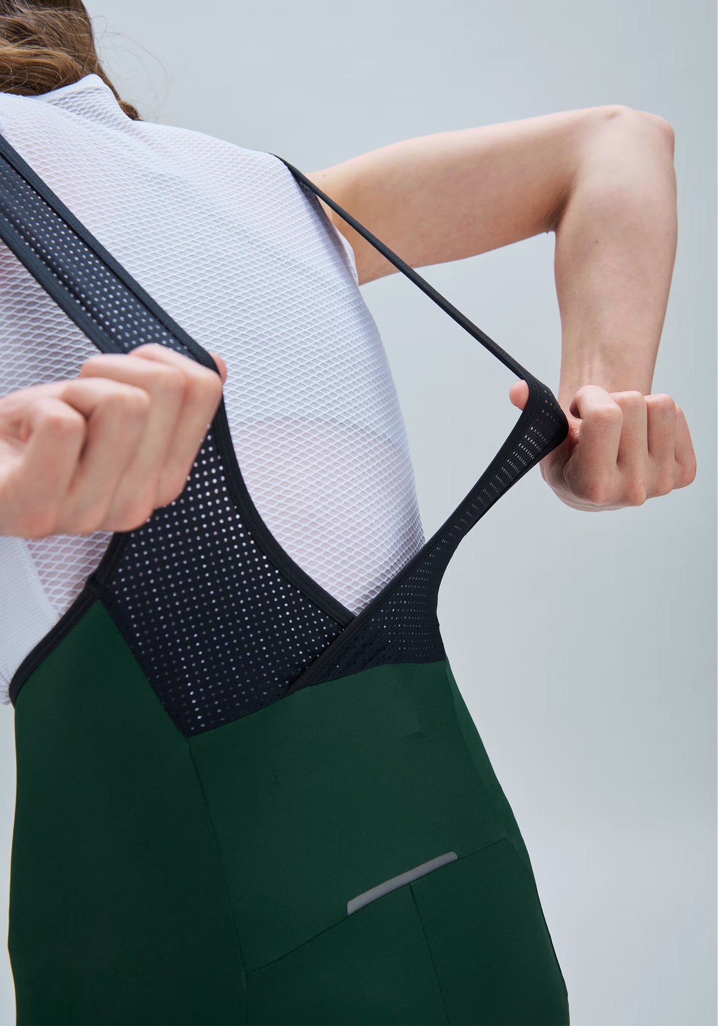 Cuissard Court à Bretelles POC CADENCE Femme Vert