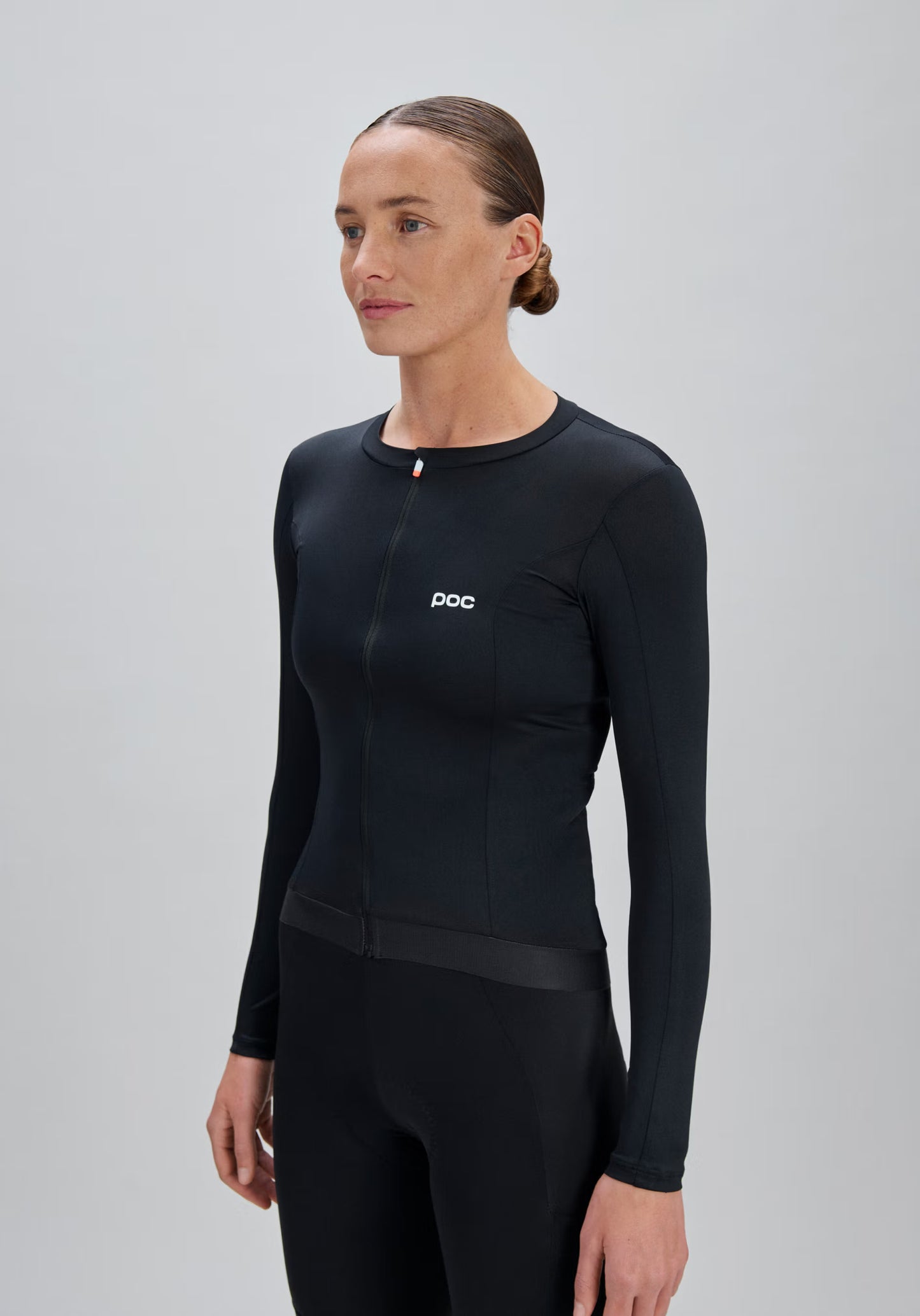 Maillot POC CADENCE Femme Manches Longues Noir