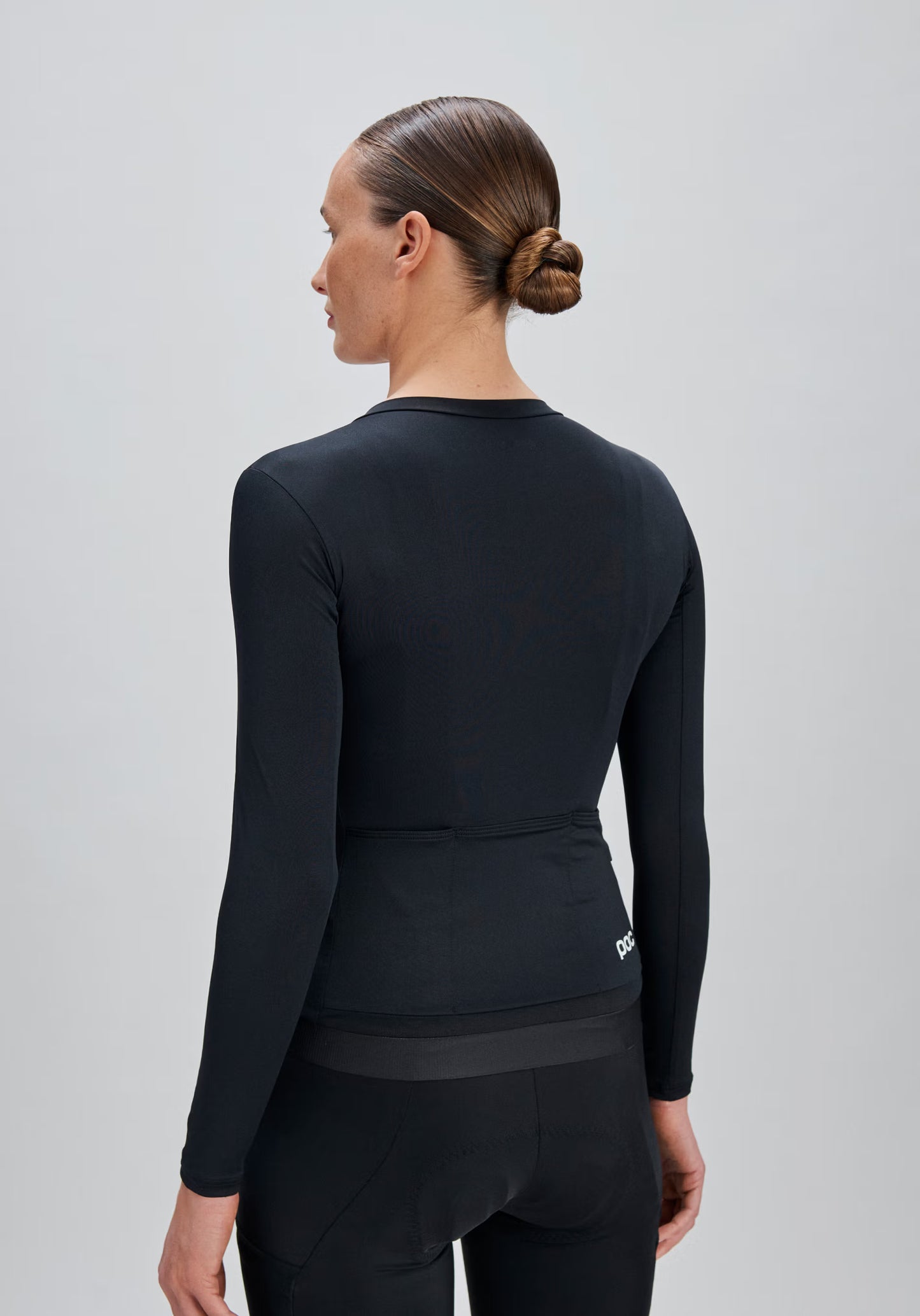Maillot POC CADENCE Femme Manches Longues Noir