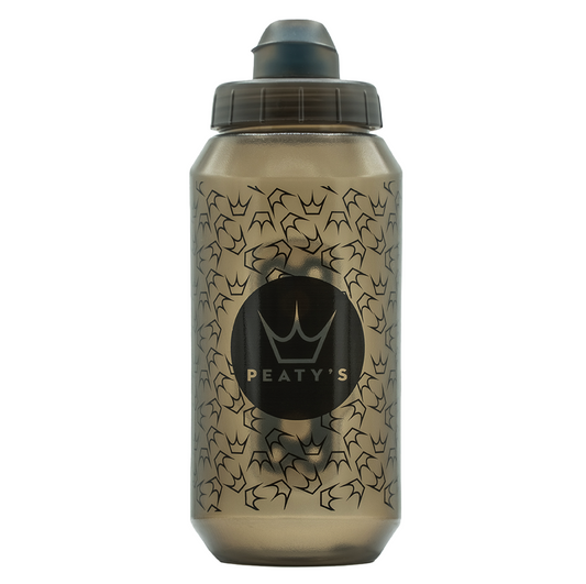 Kit Bidon et Porte-Bidon PEATY'S X FIDLOCK Big Dog (750ml) Fumé