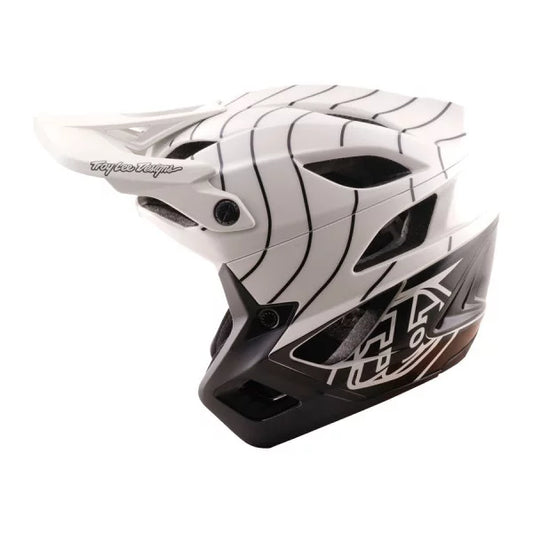Casque VTT TROY LEE DESIGNS STAGE STUNT AIRWAVES PUMICE MIPS Blanc/Noir