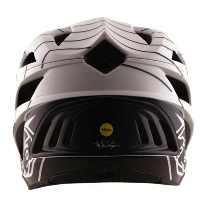 Casque VTT TROY LEE DESIGNS STAGE STUNT AIRWAVES PUMICE MIPS Blanc/Noir