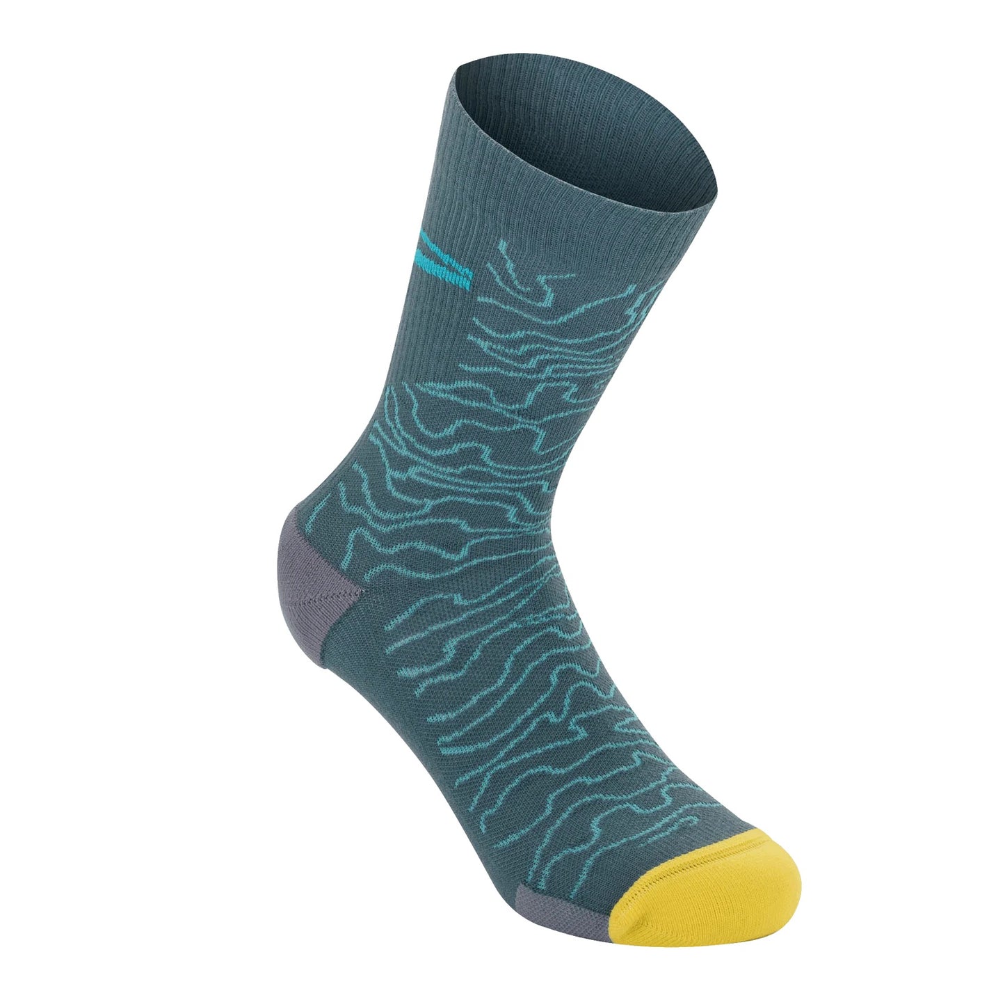 Chaussettes ALPINESTARS DROP 15 Vert/Bleu