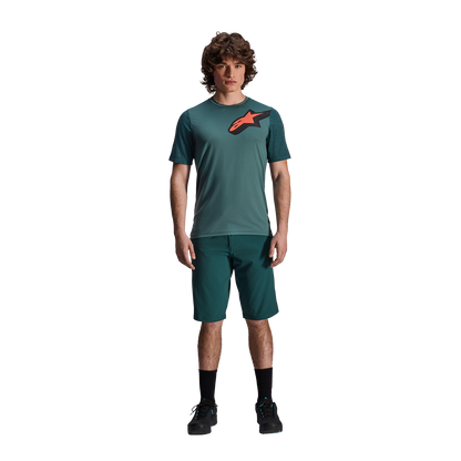 Maillot ALPINESTARS A-DURA LIPAN Manches Courtes Kaki