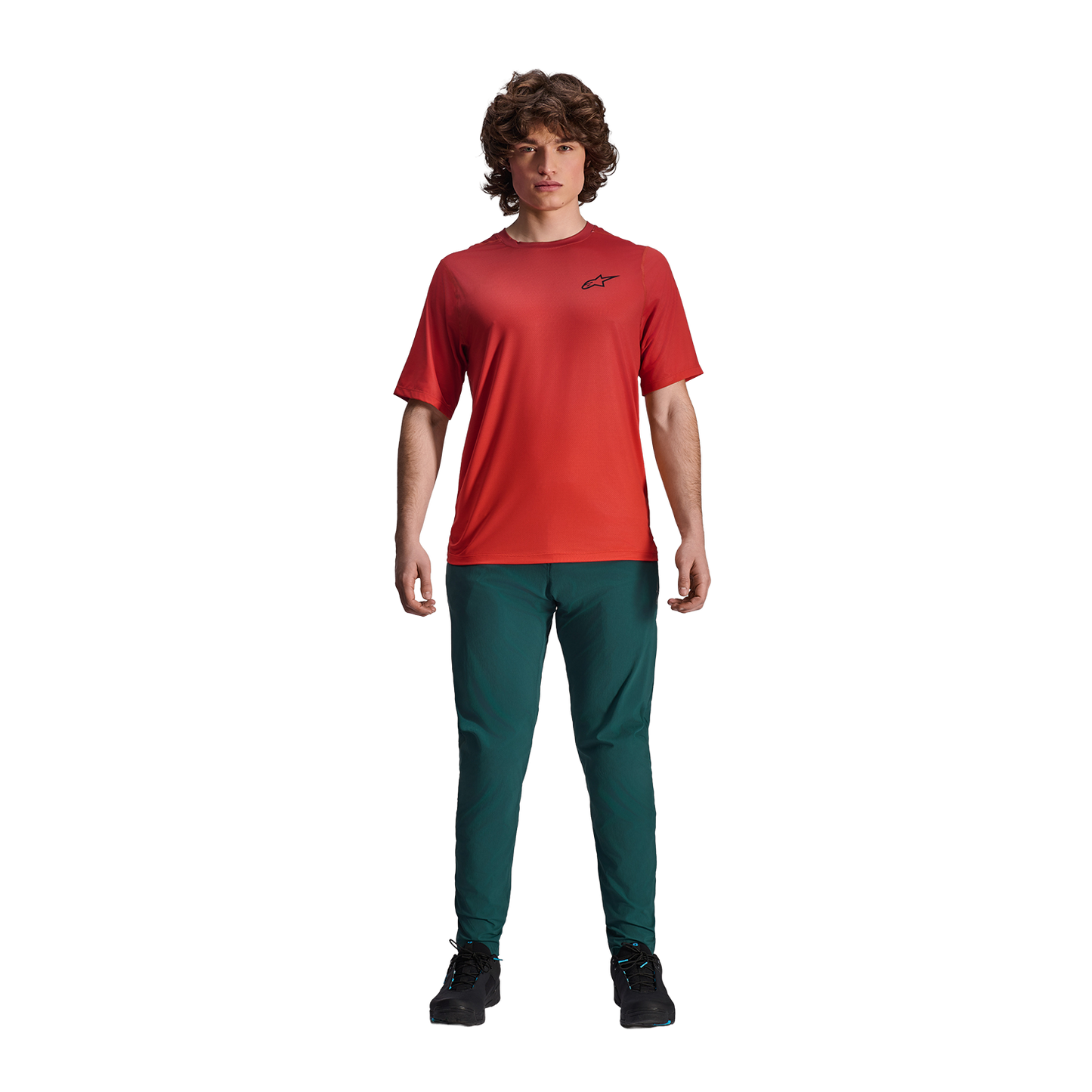 Maillot ALPINESTARS A-DURA RISE Manches Courtes Orange