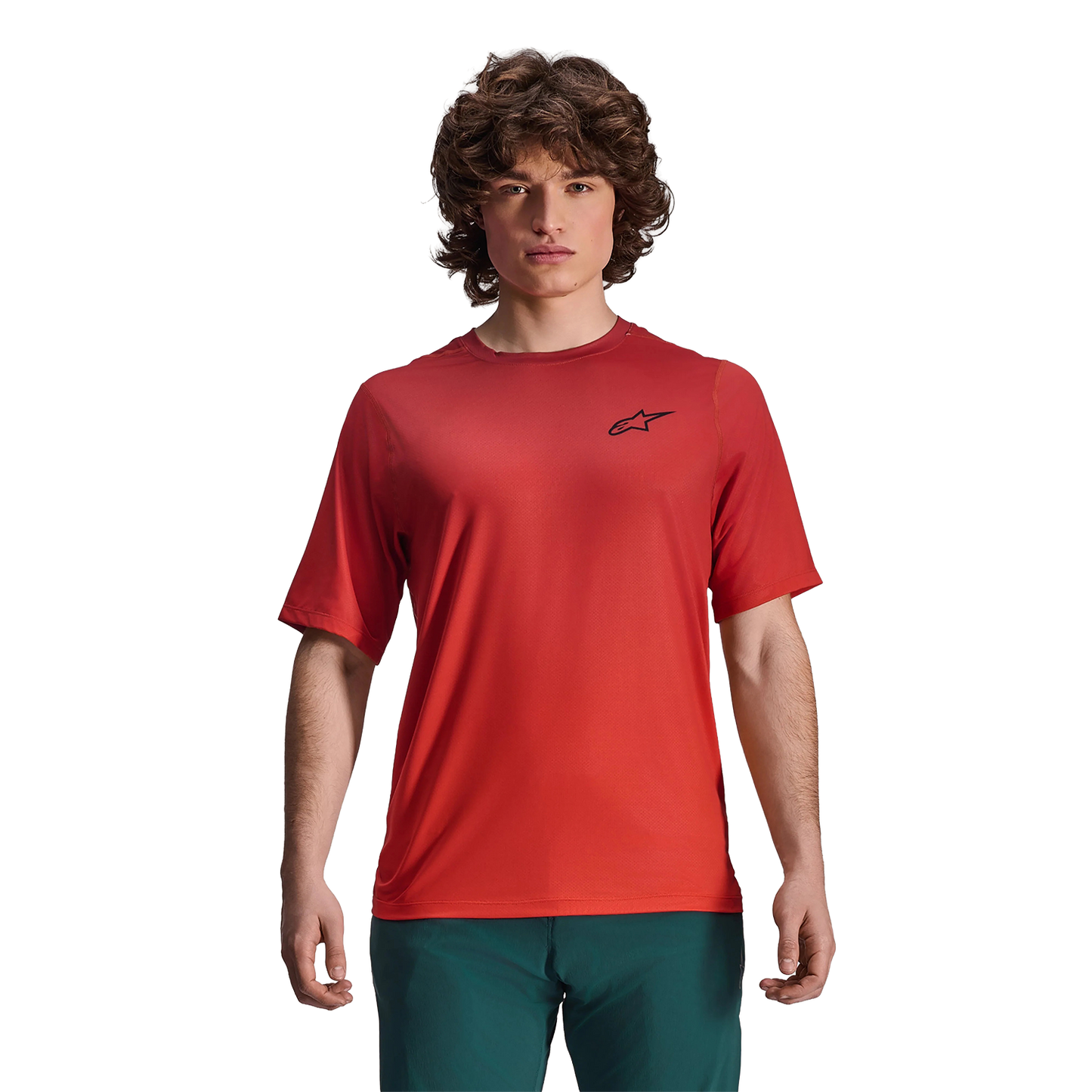 Maillot ALPINESTARS A-DURA RISE Manches Courtes Orange