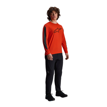 Maillot ALPINESTARS A-DURA INSET ASTAR Manches Longues Orange