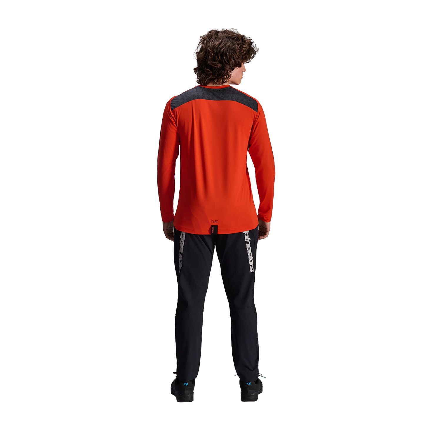 Maillot ALPINESTARS A-DURA INSET ASTAR Manches Longues Orange