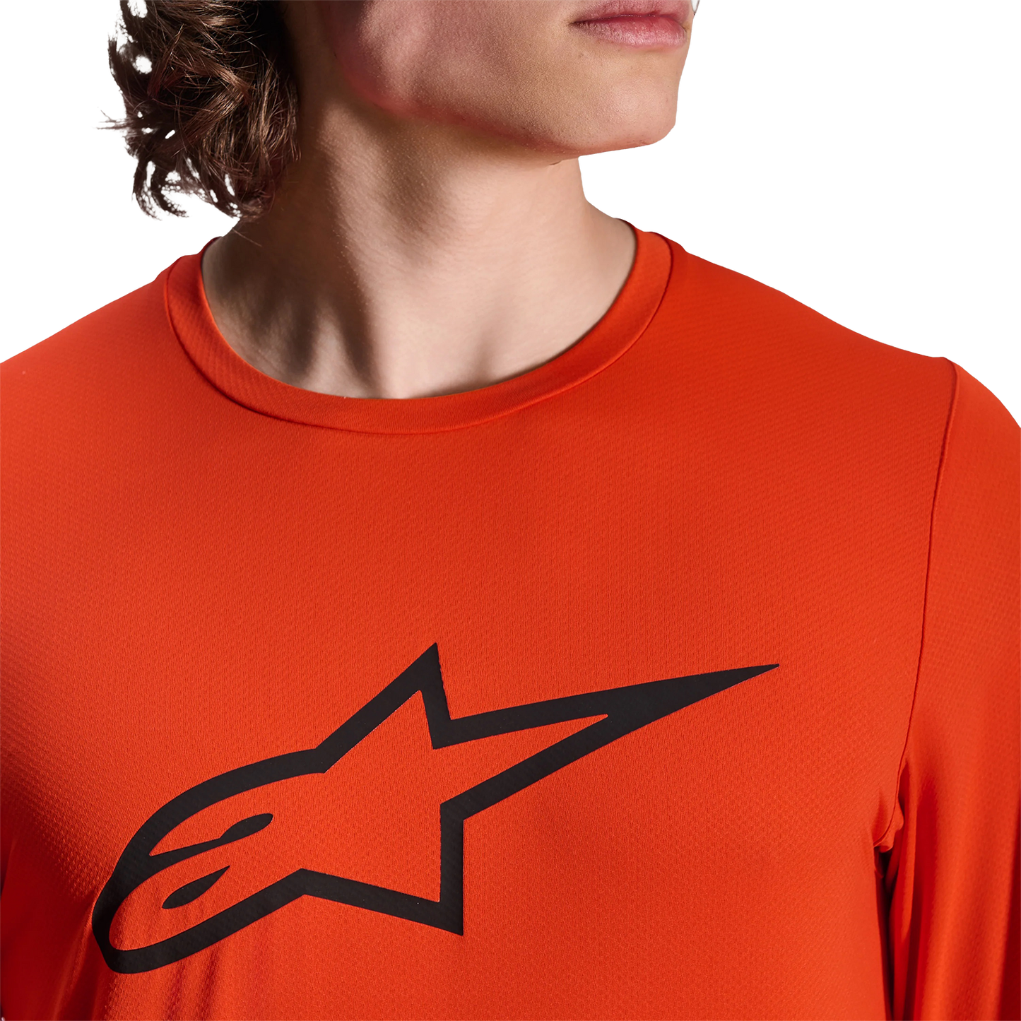 Maillot ALPINESTARS A-DURA INSET ASTAR Manches Longues Orange