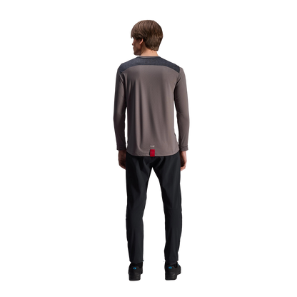 Maillot ALPINESTARS A-DURA INSET ASTAR Manches Longues Gris