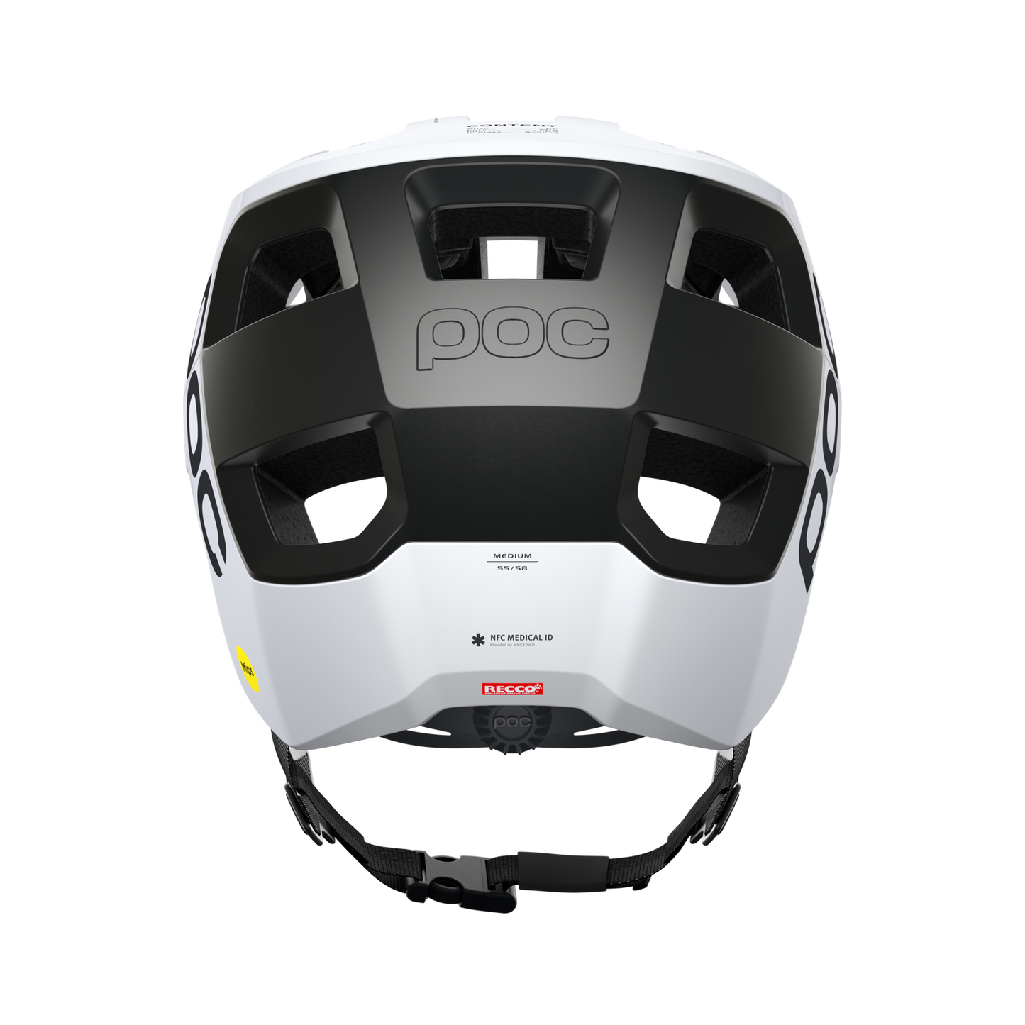 Casque VTT POC KORTAL RACE MIPS Blanc/Noir Matt