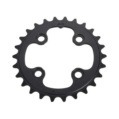 Plateau Intérieur SRAM MTB 64BCD 10V 4 Trous 64mm — vue du plateau sur fond blanc