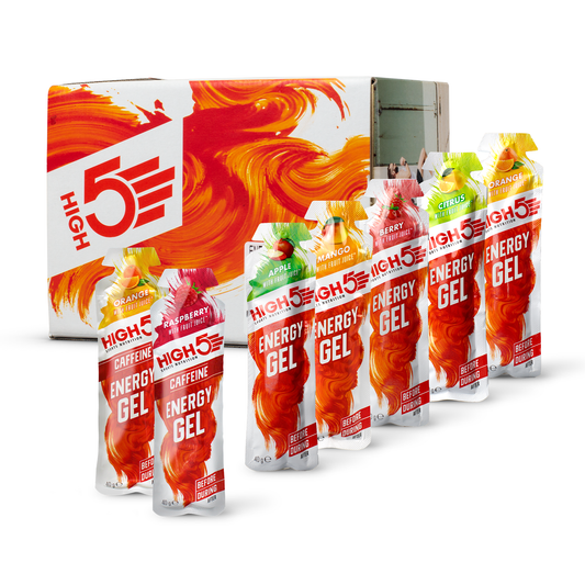 Pack Gel Énergétique HIGH5 ENERGY GEL (20x23g) Mix Saveurs