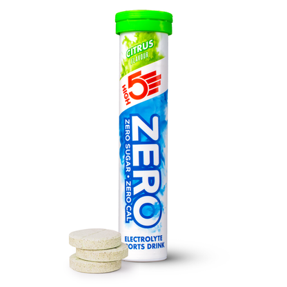 Pastilles d'Hydratation Electrolytes HIGH5 ZERO (x20) Citron