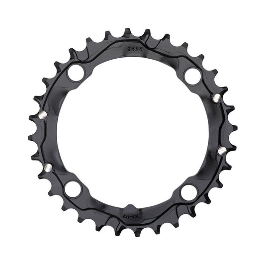 Plateau Intermédiaire TRUVATIV MTB 9V 4 Trous 104mm — vue du plateau sur fond blanc