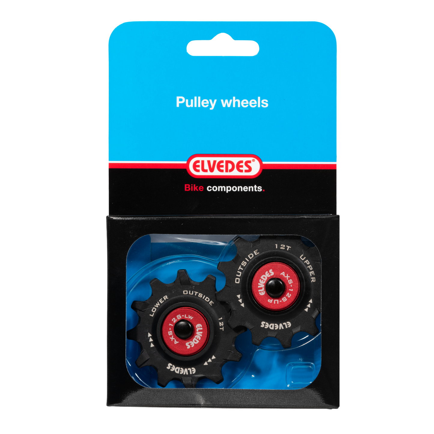 Galets de Dérailleur ELVEDES 12 Dents Sram Red/Force AXS 12V Roulements Céramiques NW