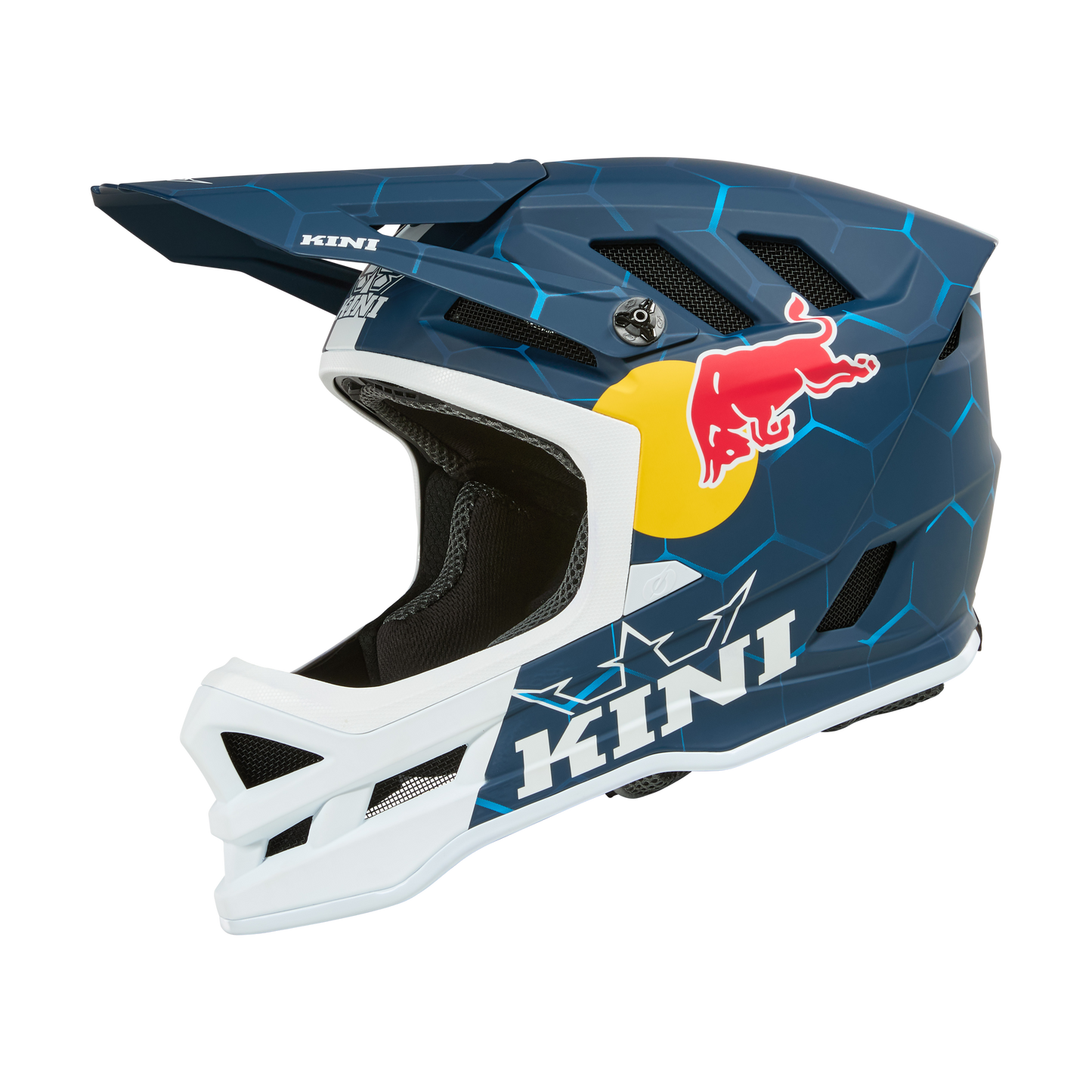 Casque VTT O'NEAL DHC KINI RED BULL 1.0 Blanc/Bleu