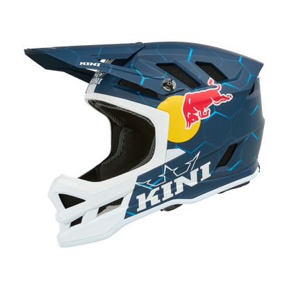Casque VTT O'NEAL DHC KINI RED BULL 1.0 Blanc/Bleu