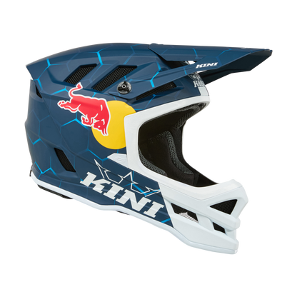 Casque VTT O'NEAL DHC KINI RED BULL 1.0 Blanc/Bleu