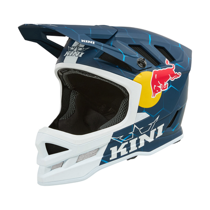 Casque VTT O'NEAL DHC KINI RED BULL 1.0 Blanc/Bleu