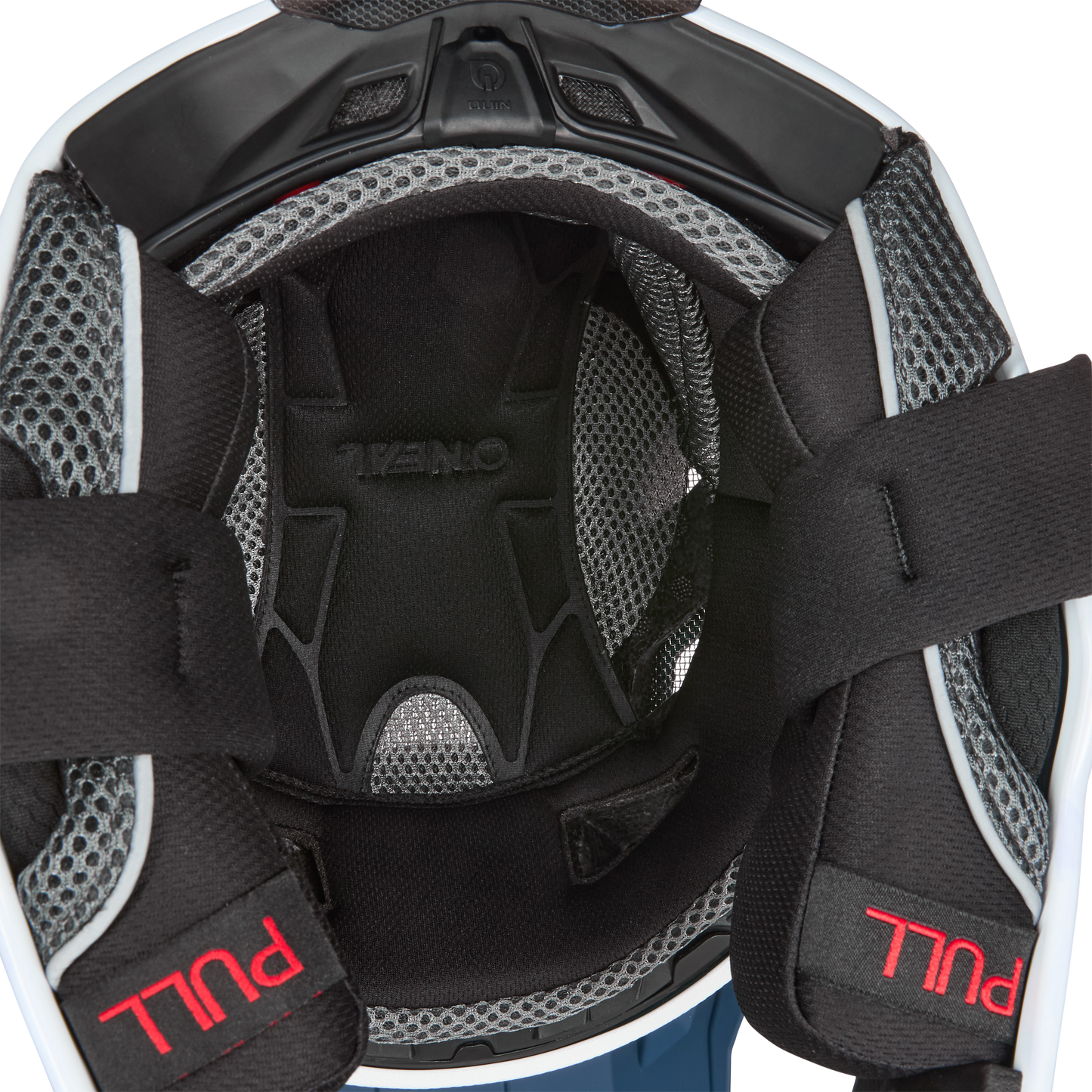 Casque VTT O'NEAL DHC KINI RED BULL 1.0 Blanc/Bleu