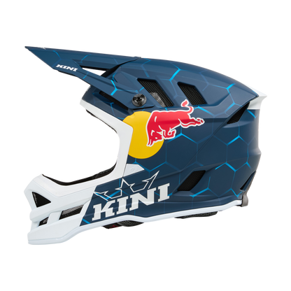 Casque VTT O'NEAL DHC KINI RED BULL 1.0 Blanc/Bleu