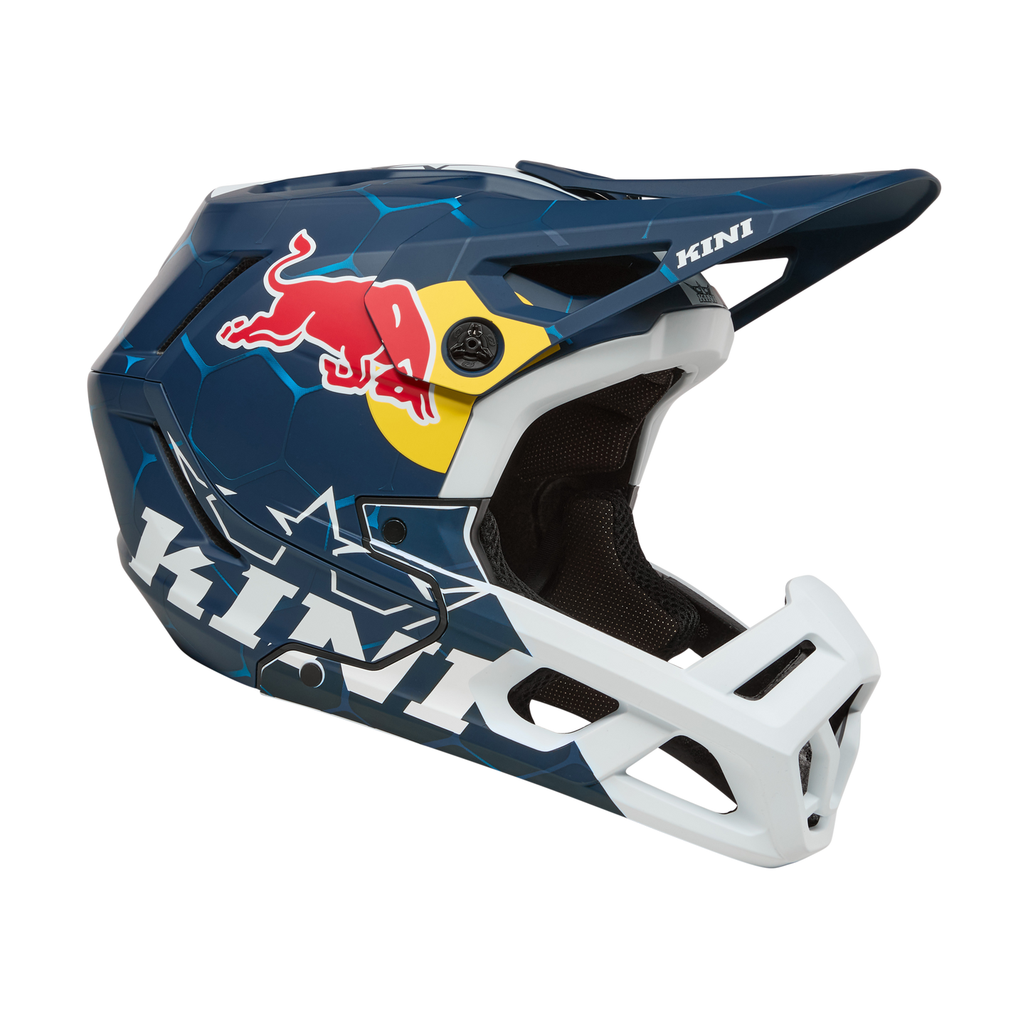 Casque VTT O'NEAL EC KINI RED BULL 1.0 Blanc/Bleu