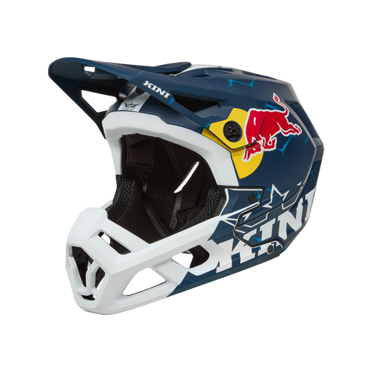 Casque VTT O'NEAL EC KINI RED BULL 1.0 Blanc/Bleu
