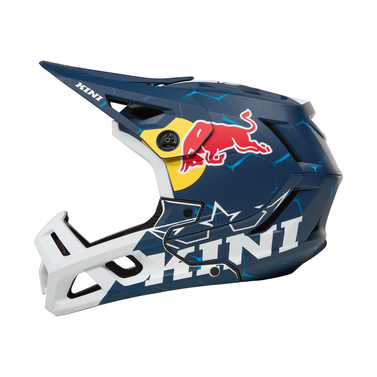 Casque VTT O'NEAL EC KINI RED BULL 1.0 Blanc/Bleu