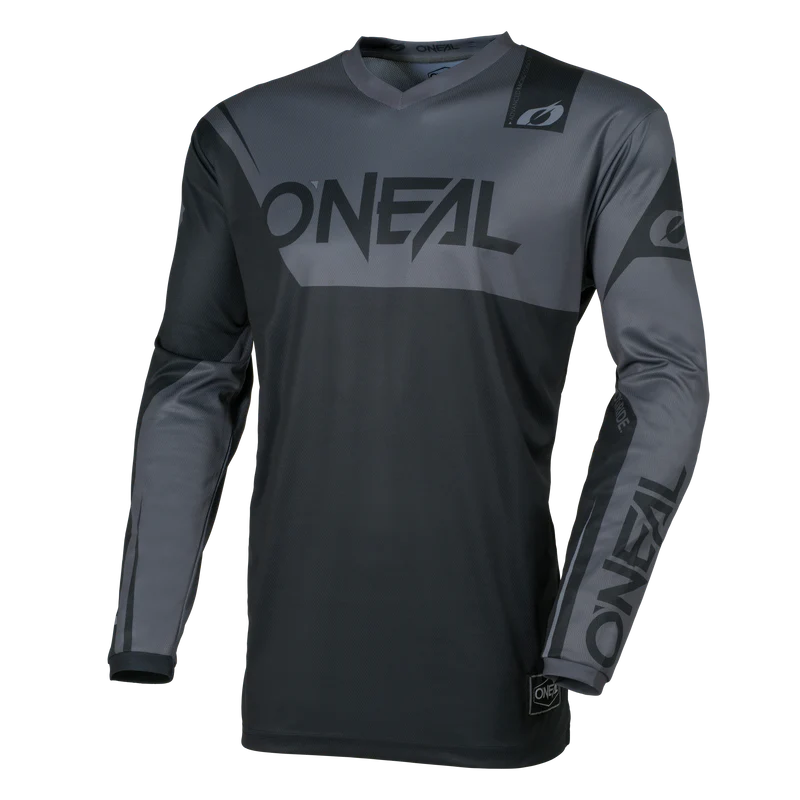 Maillot O'NEAL ELEMENT RACEWEAR Junior Manches Longues Noir/Gris