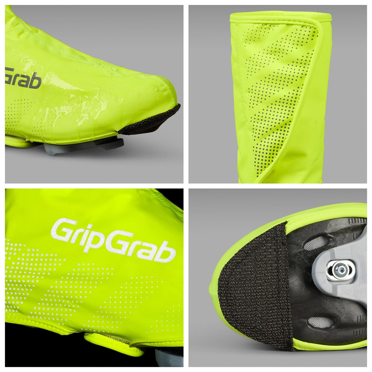 Couvre-Chaussures GRIPGRAB RIDE Hi-ViIS WATERPROOF Jaune