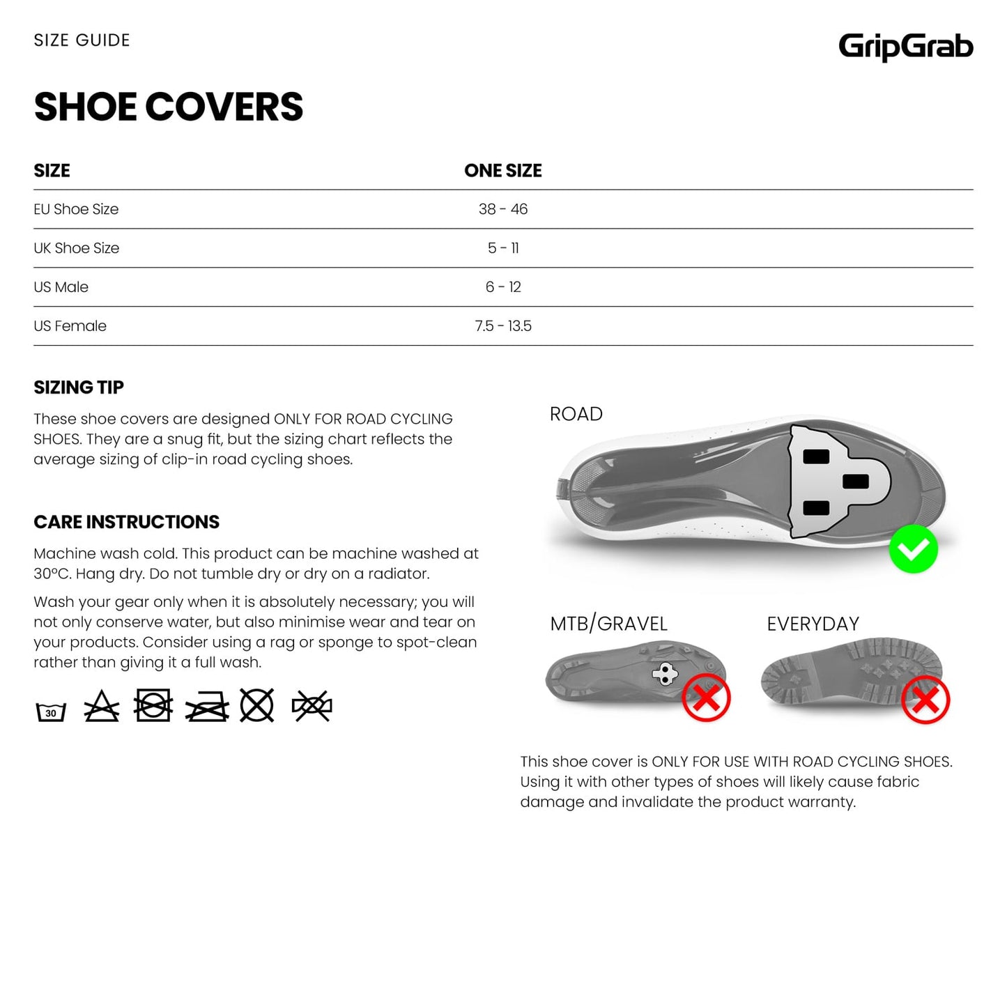 Couvre-Chaussures GRIPGRAB RACE AERO 2 Marine