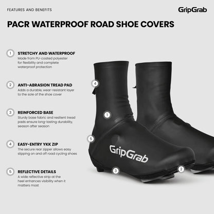 Couvre-chaussures GRIPGRAB PACR Imperméables Jaune