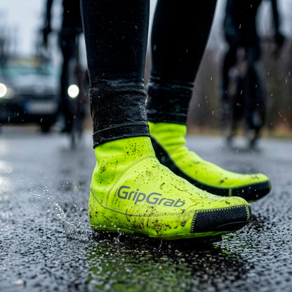 Couvre-Chaussures GRIPGRAB PACR WATERPROOF WINTER ROAD Jaune
