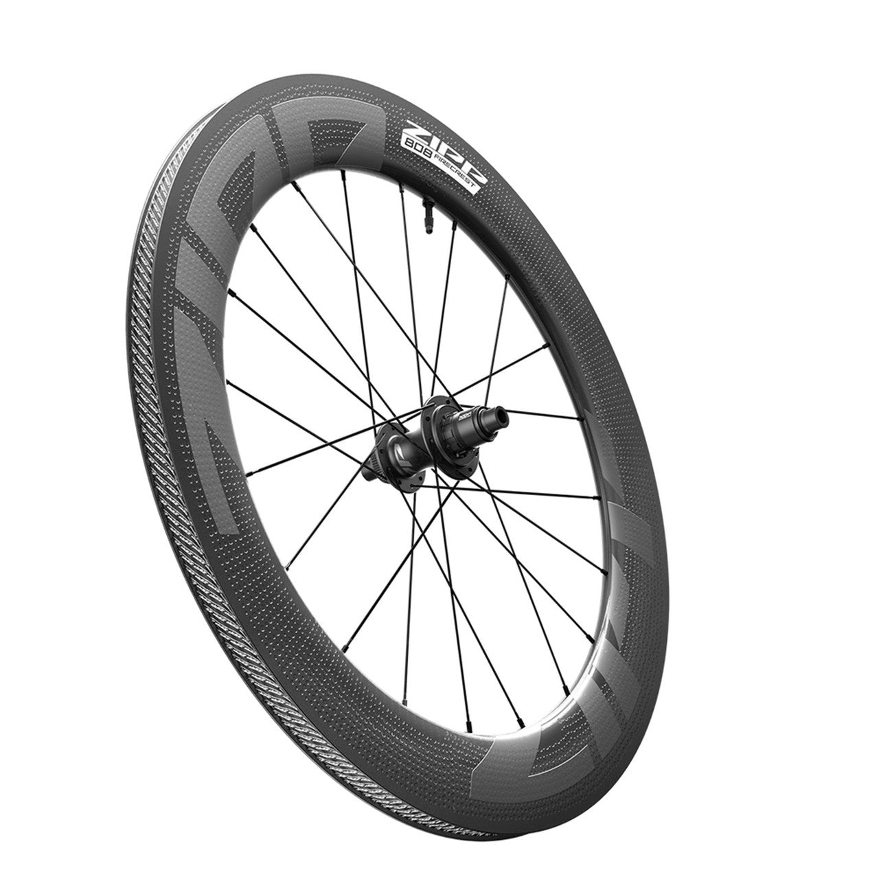 Paire de Roues ZIPP 808 FIRECREST DISC Tubeless Ready (Center Lock)