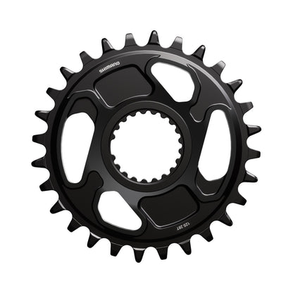 Plateau Mono SHIMANO XT SM-CRM86 M8200 12V — vue du plateau sur fond blanc
