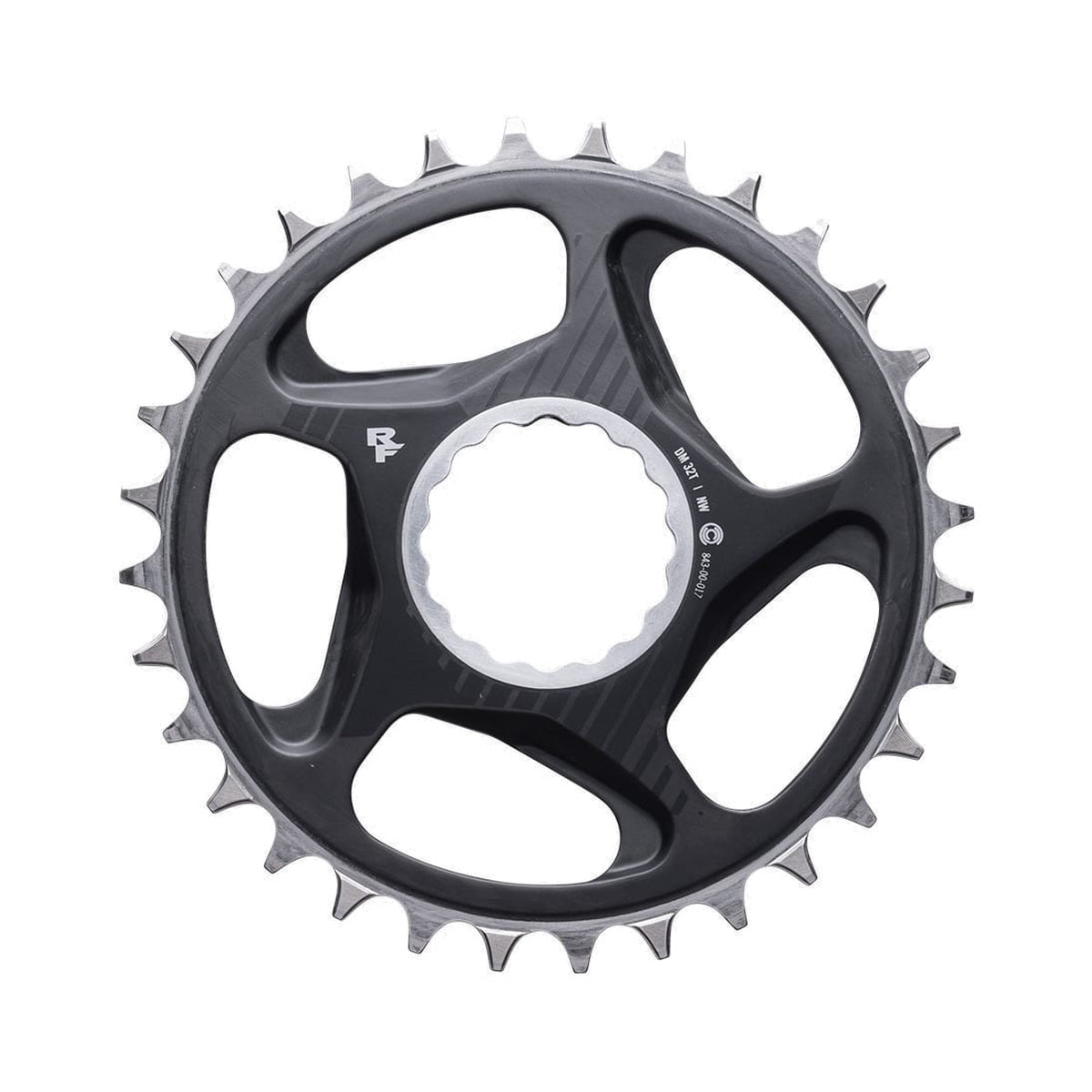 Plateau Mono RACE FACE ERA Shimano 12V DM 52mm — vue du plateau sur fond blanc