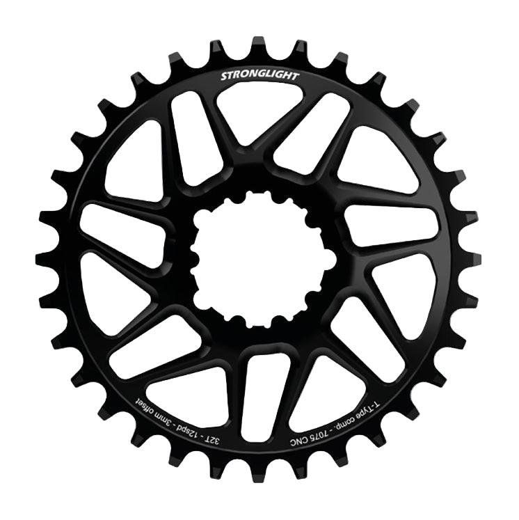 Plateau Mono STRONGLIGHT SRAM EAGLE SX/NX/GX/X01 12V Direct Mount Offset 3mm Boost