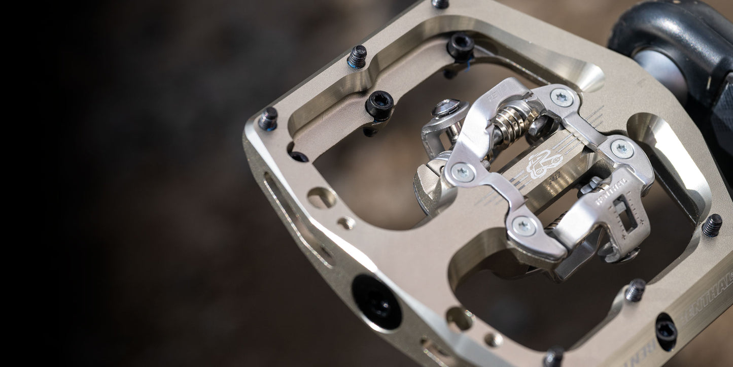 Pédales RENTHAL REVO-DHC Or