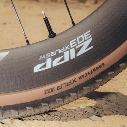 Roue Avant ZIPP 303 SW XPLR Tubeless Ready (Center Lock) Gris