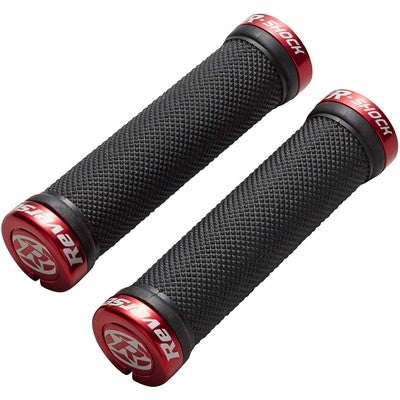 Grips REVERSE COMPONENTS R-SHOCK Lock-On Ø 29mm Noir/Rouge